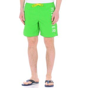 Tommy Hilfiger pánské zelené plavky Logo